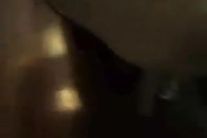 Sweet and beautiful dark brown chick with nice constricted love bubbles was blowing my ally