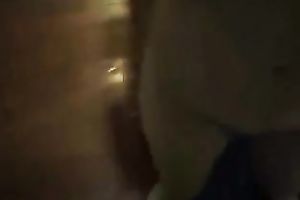 Sweet and beautiful dark brown chick with nice constricted love bubbles was blowing my ally