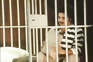 Even in prison cell u can fuck a recent looking slit of a blondie