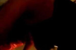 Hot Arab BBC slut in the bedroom flashing large love melons and wazoo