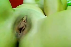 Slender leggy non-professional brunette hair honey with quite admirable natural whoppers is hawt