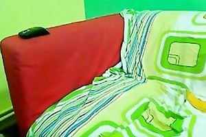 Slender leggy non-professional brunette hair honey with quite admirable natural whoppers is hawt