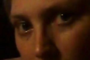 Blonde cute girlfriend sucks my pecker to merit muff diving from me