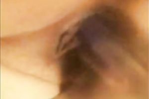 I receive additional moist when I play with my pussy to big O