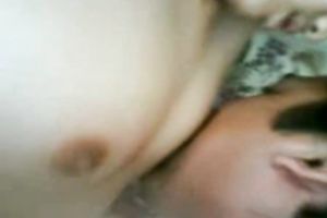 Exotic youthful pair passionately fucking on webcam in their bedroom