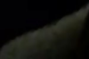 Amazing fat dark brown older girl let her hubby engulf her massive love melons