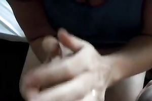 Extremely voracious for jizz dark head sucked buddy's lollicock