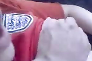 Horny English girlfriend sweet herself with fingers