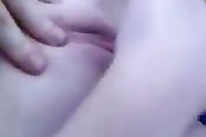 Horny English girlfriend sweet herself with fingers