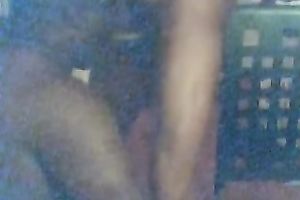 My skillful ebon babe pleases my chocolate hole and big dick