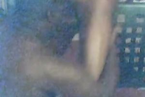 My skillful ebon babe pleases my chocolate hole and big dick