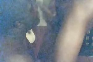 My skillful ebon babe pleases my chocolate hole and big dick