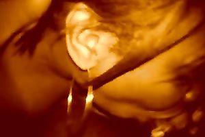 Hot large breasted dark BBW in mask sucked my friend's pecker nonstop