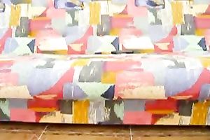 Kinky non-professional cam floozy pulled down her panties and showed off her large rack