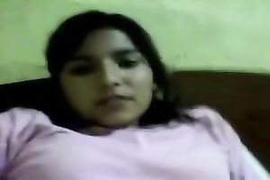 Amateur Indian hottie flashed her rather bushy moist wet crack on camera