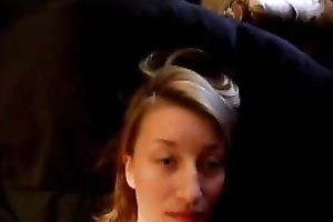 My glamorous GF sucks my prick and lets me cum on her face