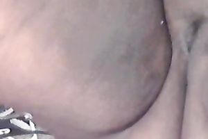 Awful truly chunky non-professional nympho with super giant gazoo masturbated