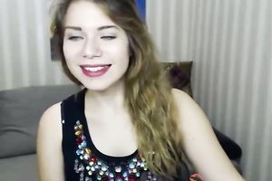 This flirty livecam honey knows how much I love her moist wobblers