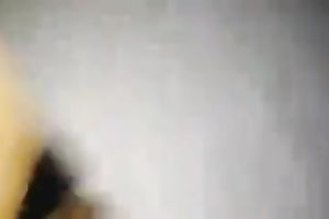 Upskirt view of my Australian girlfriend's juicy dark pants