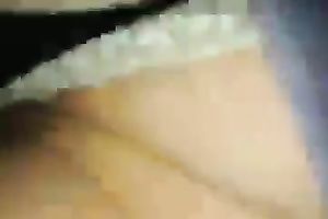 Upskirt view of my Australian girlfriend's juicy dark pants