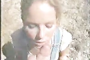 Gorgeous and excited blondie wants spunk flow on her face
