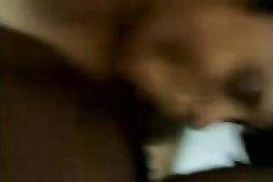 Ugly dilettante Desi older wifey lies all bare and gives a blowjob