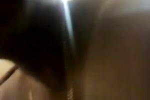 Ugly dilettante Desi older wifey lies all bare and gives a blowjob