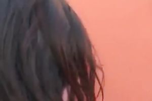 Busty and hawt brunette hair gives head previous to I fuck her on POV