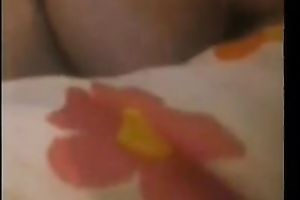 Pleasing my hot slut with a rabbit sextoy on the homemade vid