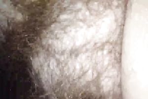 Mature fat hotwife with unshaved impure wet crack pleases herself at night