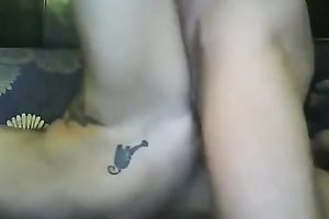 Slender juvenile girlfriend worships large shlong of her boyfriend