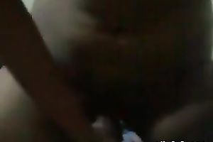 Obedient Indian breasty GF rims my arse and rides me on top