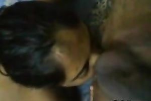 Obedient Indian breasty GF rims my arse and rides me on top