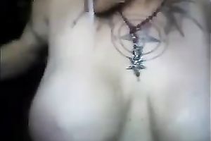 Dirty and trashy bitch showing my how fine this babe is in deepthroating