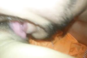 Taped on cam worthy muff diving provided by my buddy for his pretty Married slut