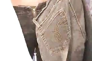 Cute brunette hair hottie with glasses masturbating during cam chat