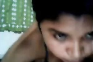 Oiledup Indian natural hooter show from sexy Mumbai legal age teenager