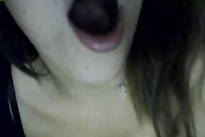 Big breasted charming chick showed off me her hawt boobies on web camera