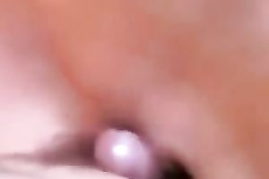 Tempting honey rubbing her pussy against my shlong in a cowgirl position