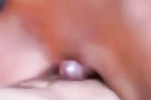 Tempting honey rubbing her pussy against my shlong in a cowgirl position