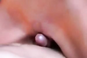 Tempting honey rubbing her pussy against my shlong in a cowgirl position