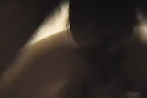 Blindfolded skinny and glamorous dark head got mouthfucked by my buddy