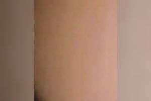 Blindfolded skinny and glamorous dark head got mouthfucked by my buddy