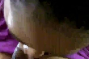 This chocolate nympho likes to likes to titty fuck my hard dark dong