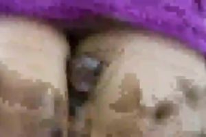 This chocolate nympho likes to likes to titty fuck my hard dark dong