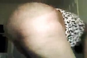 Lewd super voluptuous non-professional nympho was shaking her actually large a-hole