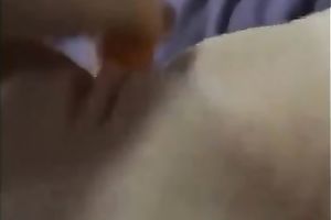 Vitamin therapy for my salacious ex GF masturbating with a carrot
