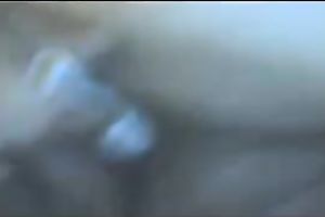 Chubby dark brown girlfriend blows my cock on POV homemade film