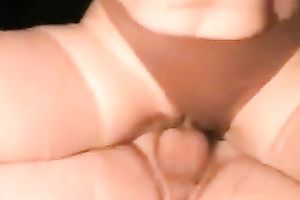 Sizzling doll puts her pants aside taking a ride on a hard schlong in a cowgirl pose