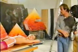 Skinny and super hawt golden-haired playgirl loved to engulf her boyfriend's big penis